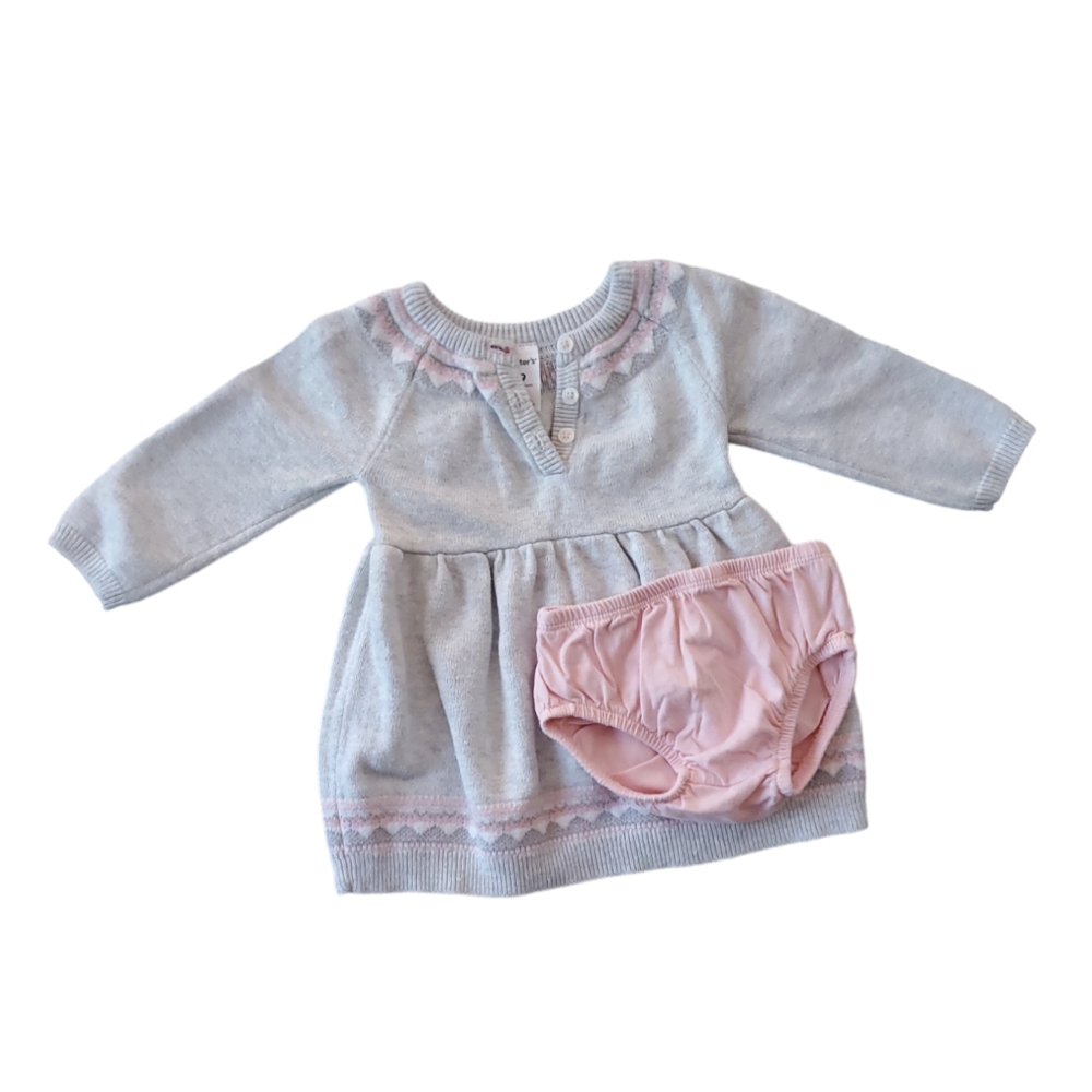 Carter's Sweater Dress & Bloomer